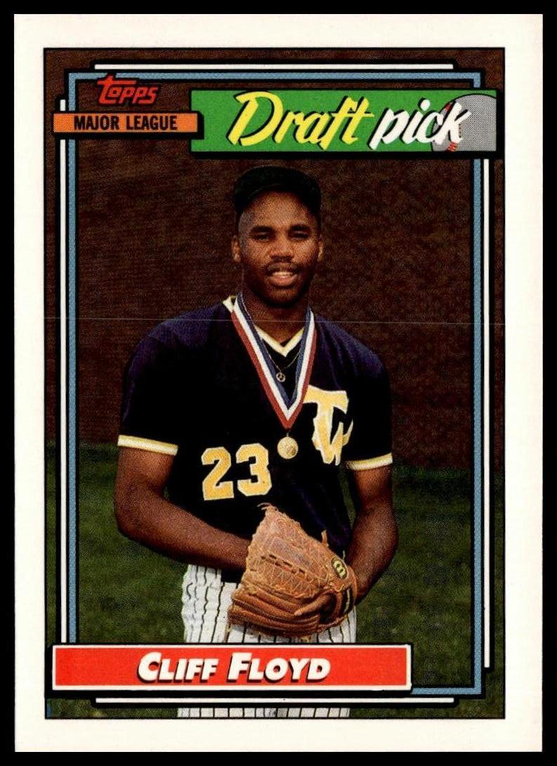 1992 Topps #186 Cliff Floyd