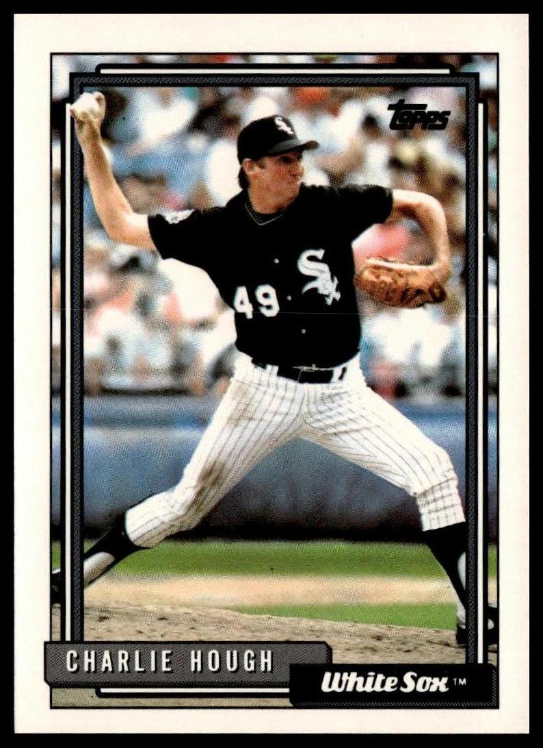 1992 Topps #191 Charlie Hough