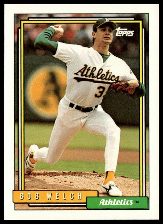 1992 Topps #285 Bob Welch
