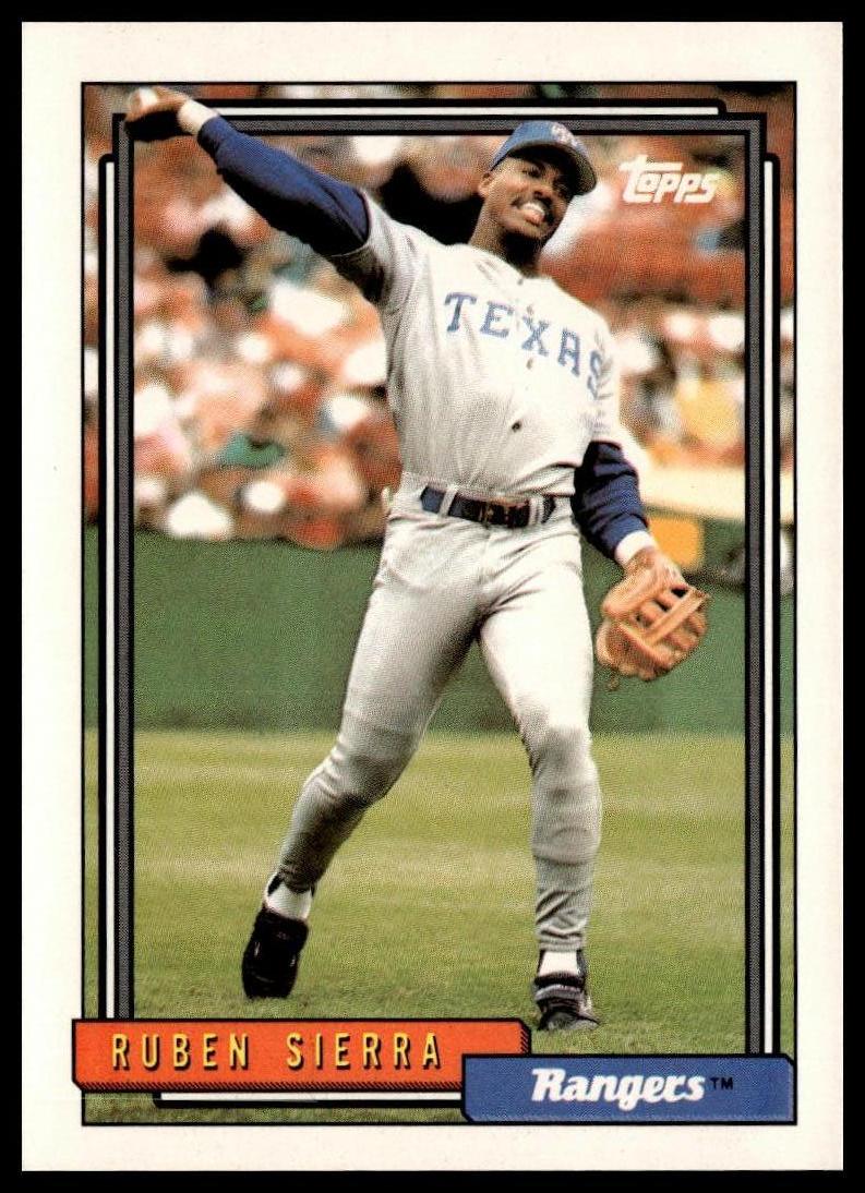 1992 Topps #700 Ruben Sierra