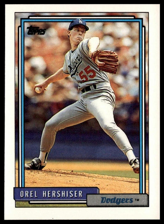 1992 Topps #175 Orel Hershiser