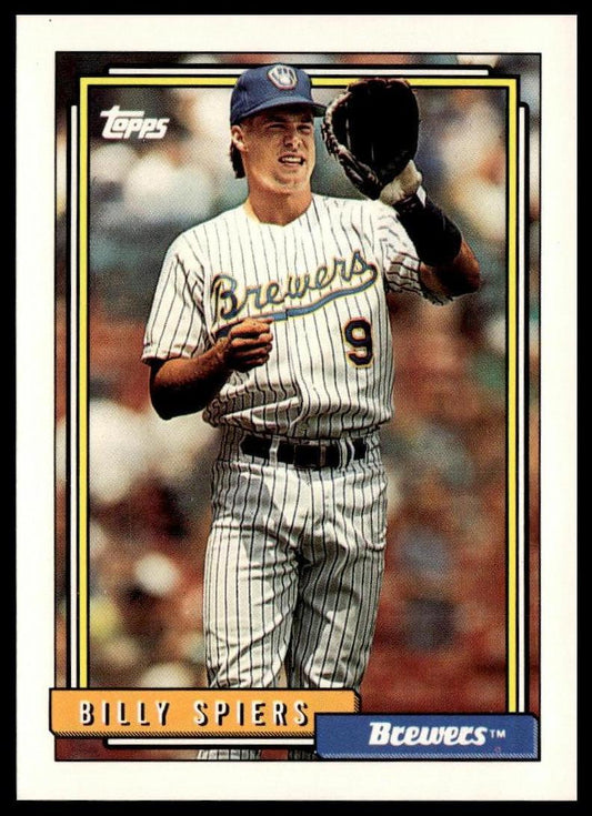 1992 Topps #742 Bill Spiers