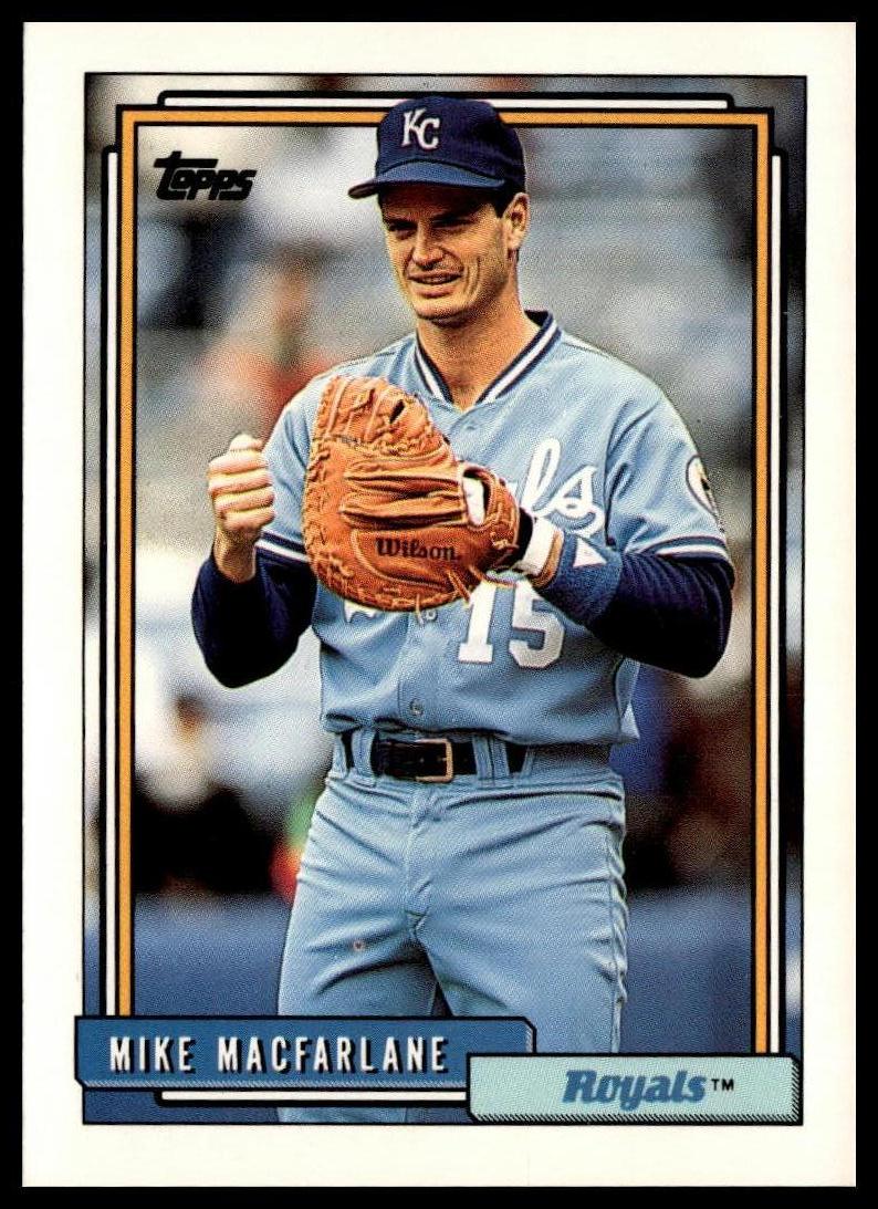 1992 Topps #42 Mike Macfarlane