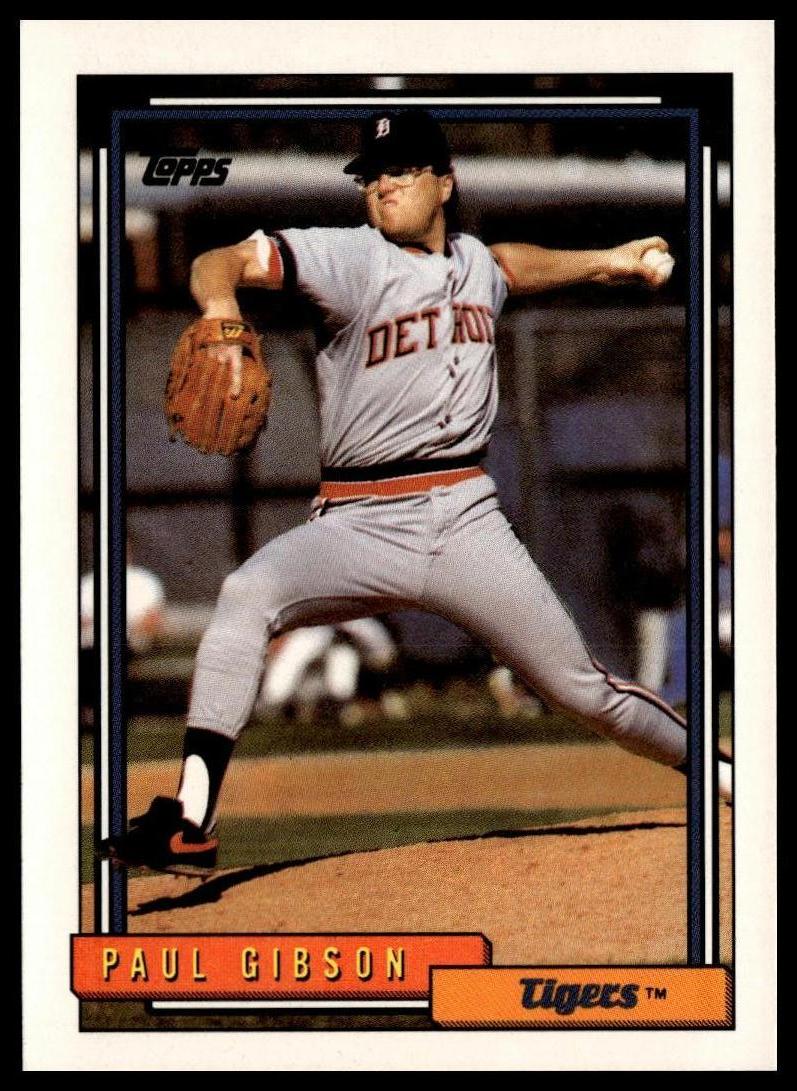1992 Topps #143 Paul Gibson