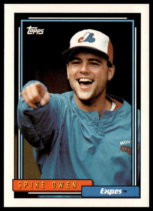 1992 Topps #443 Spike Owen