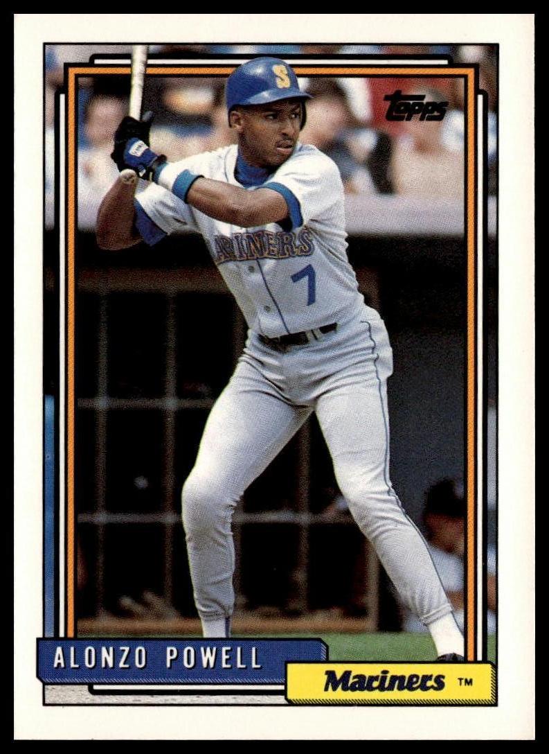 1992 Topps #295 Alonzo Powell