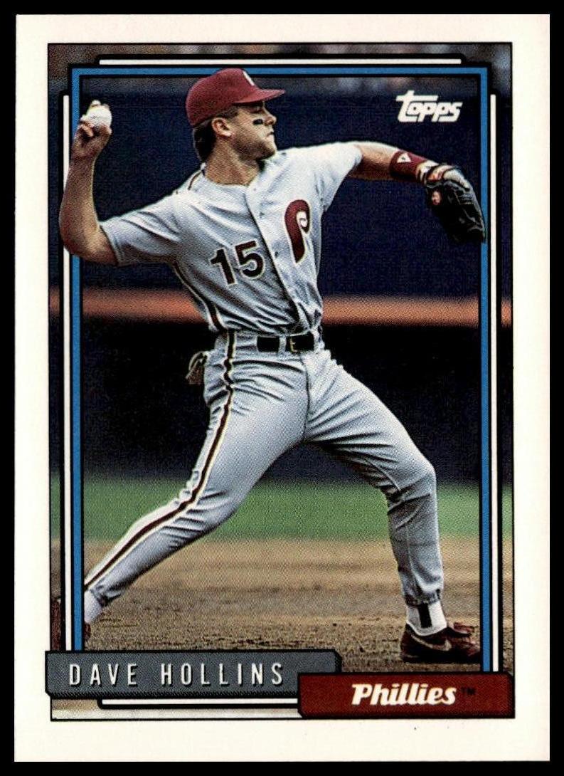 1992 Topps #383 Dave Hollins