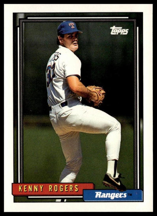 1992 Topps #511 Kenny Rogers