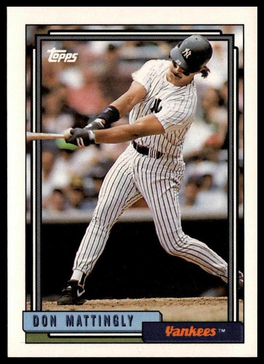1992 Topps #300 Don Mattingly