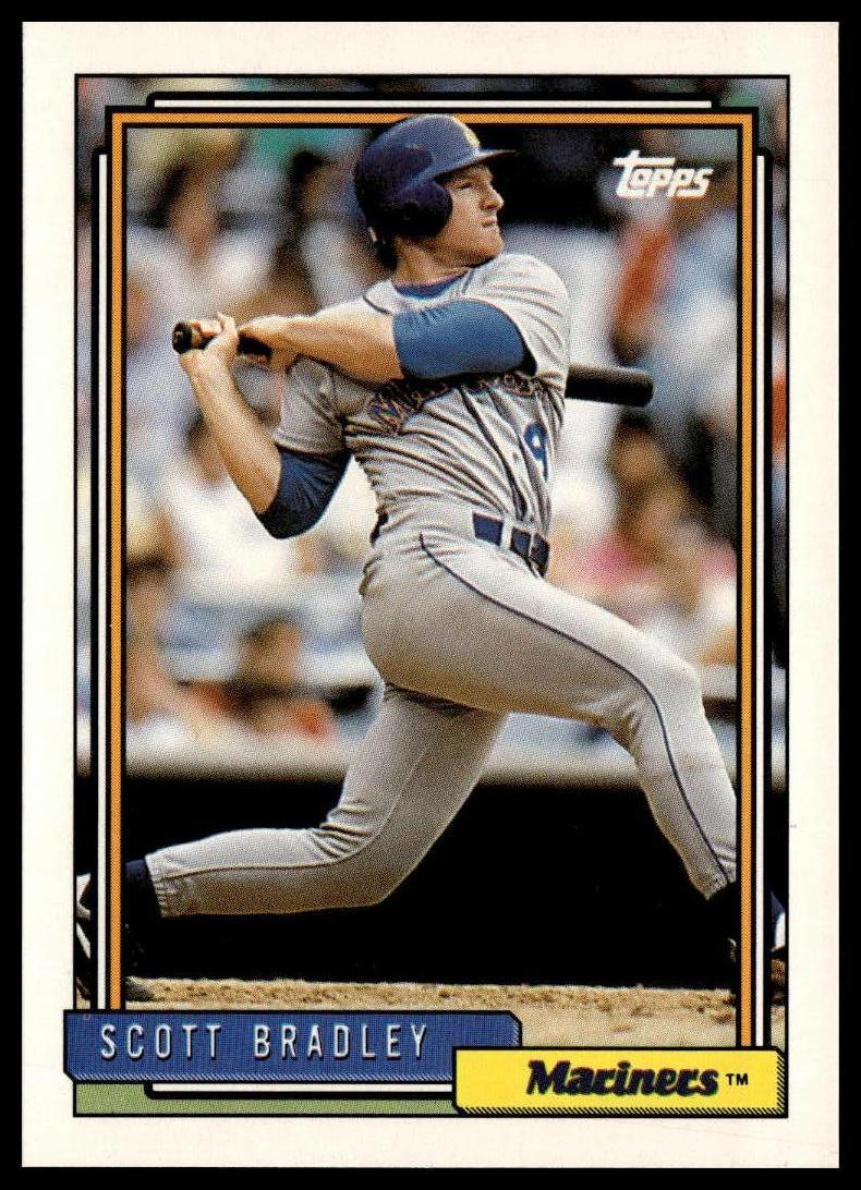 1992 Topps #608 Scott Bradley