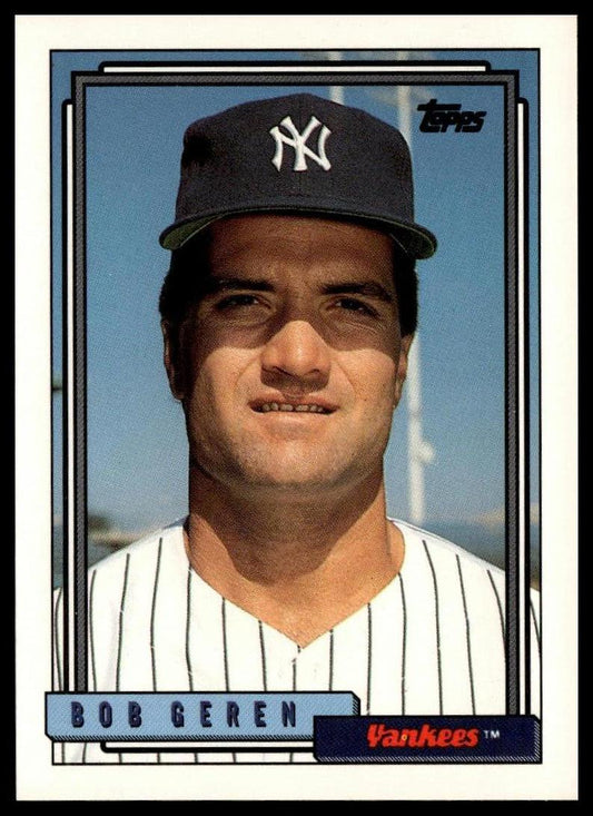 1992 Topps #341 Bob Geren