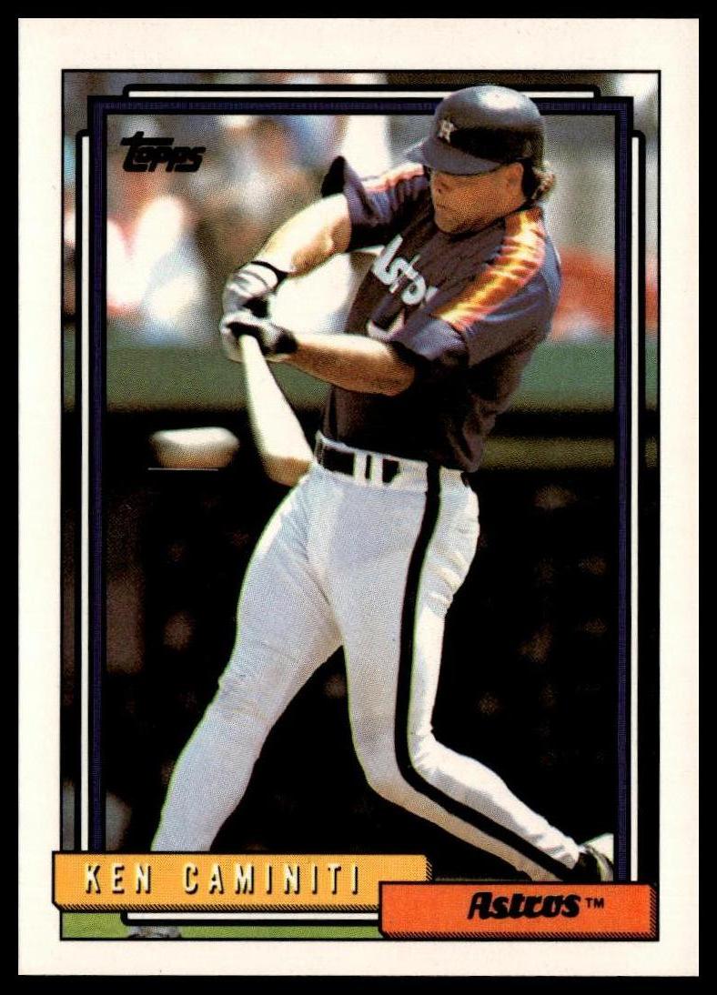 1992 Topps #740 Ken Caminiti