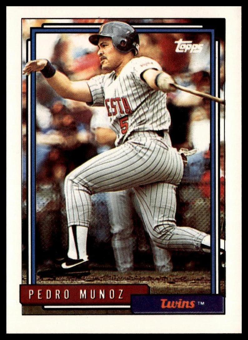 1992 Topps #613 Pedro Munoz