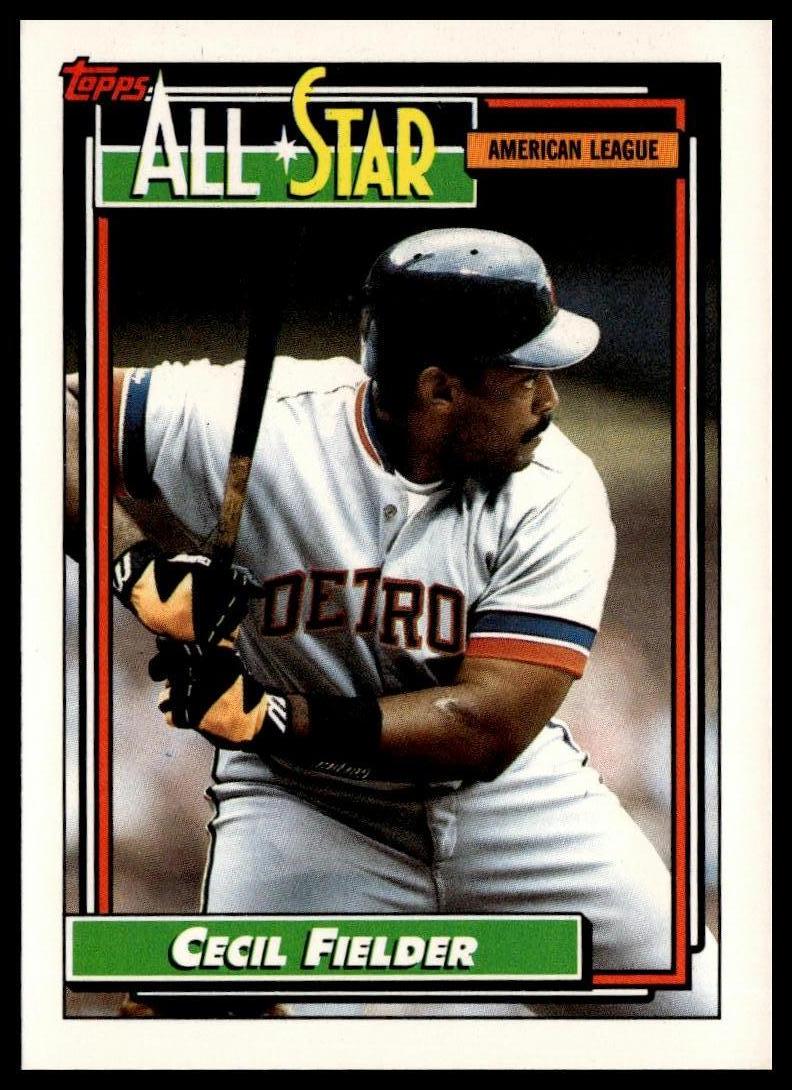 1992 Topps #397 Cecil Fielder
