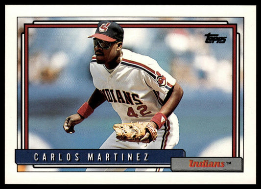 1992 Topps #280a Carlos Martinez print code C*