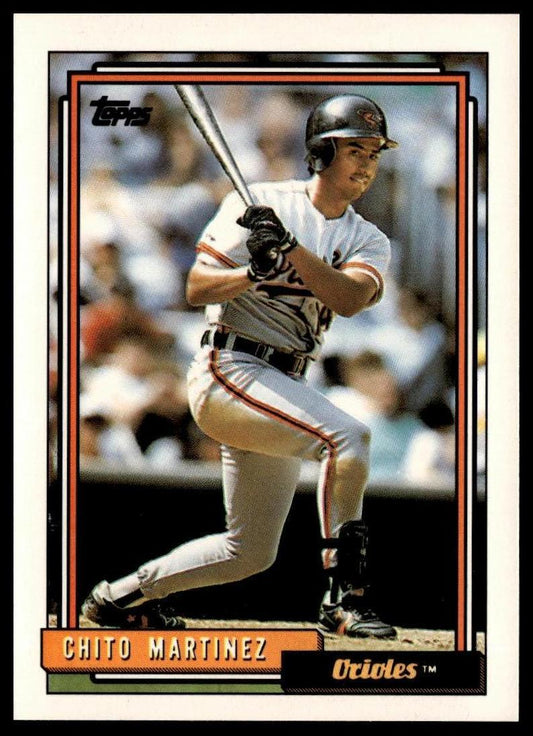 1992 Topps #479 Chito Martinez
