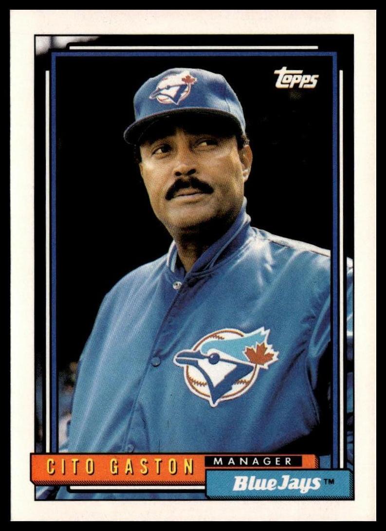 1992 Topps #699 Cito Gaston