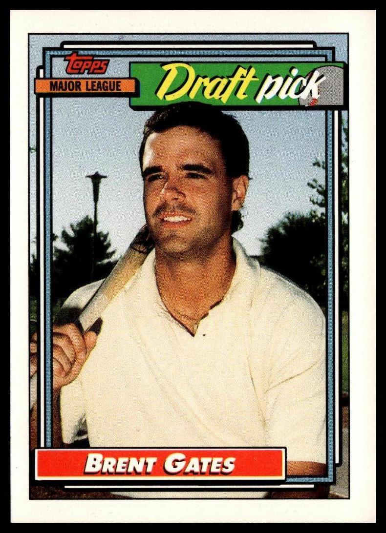 1992 Topps #216 Brent Gates