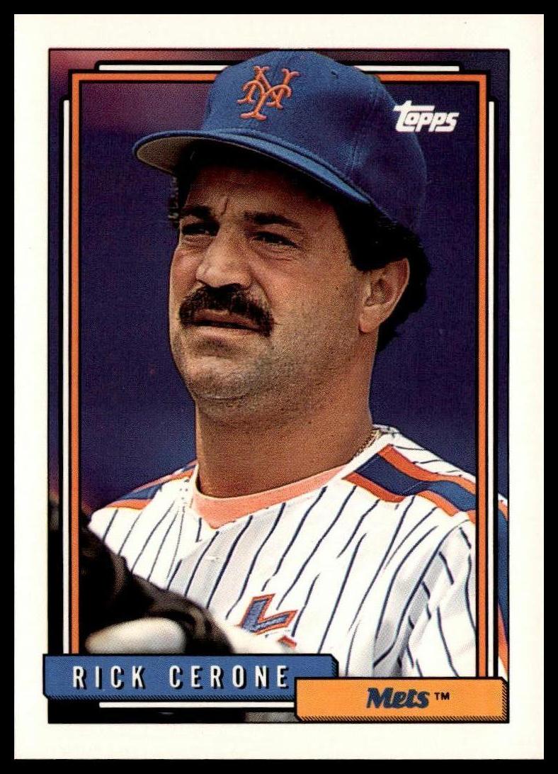 1992 Topps #643 Rick Cerone