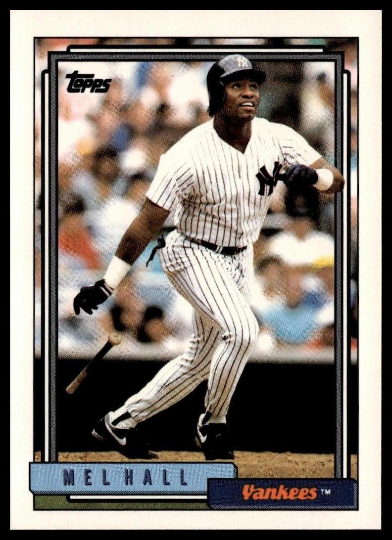 1992 Topps #223 Mel Hall
