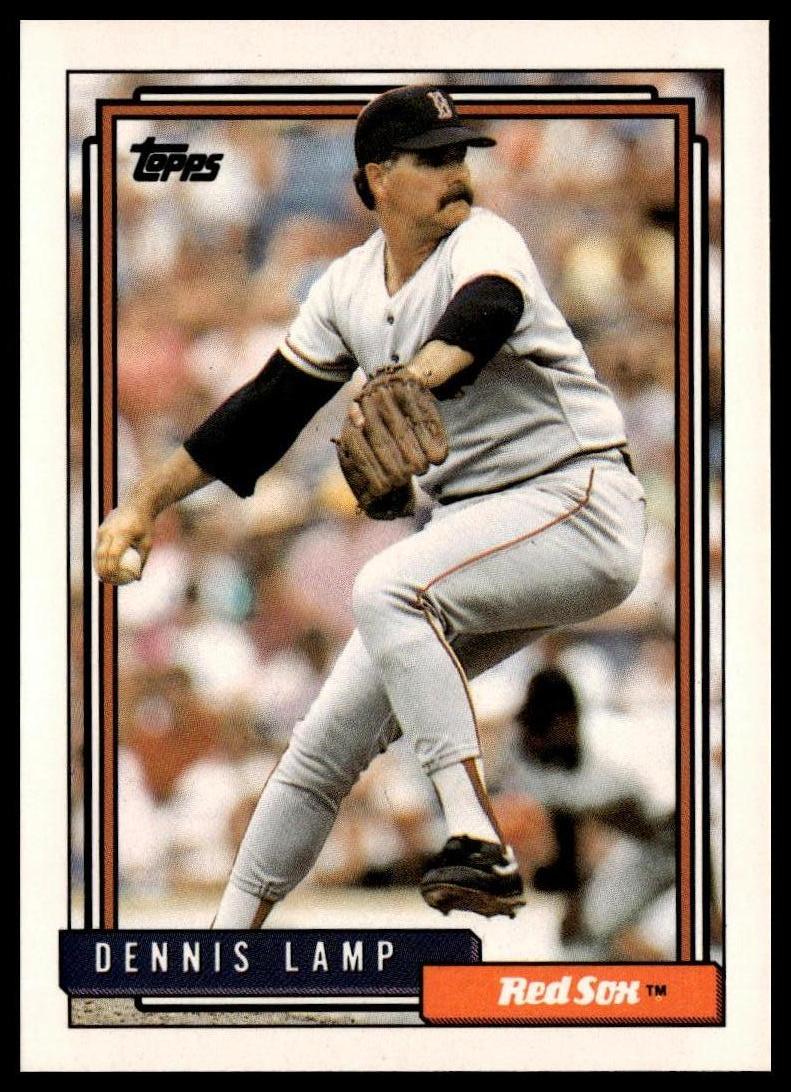 1992 Topps #653 Dennis Lamp