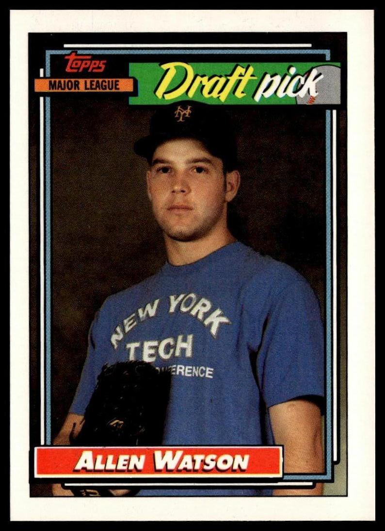 1992 Topps #654 Allen Watson