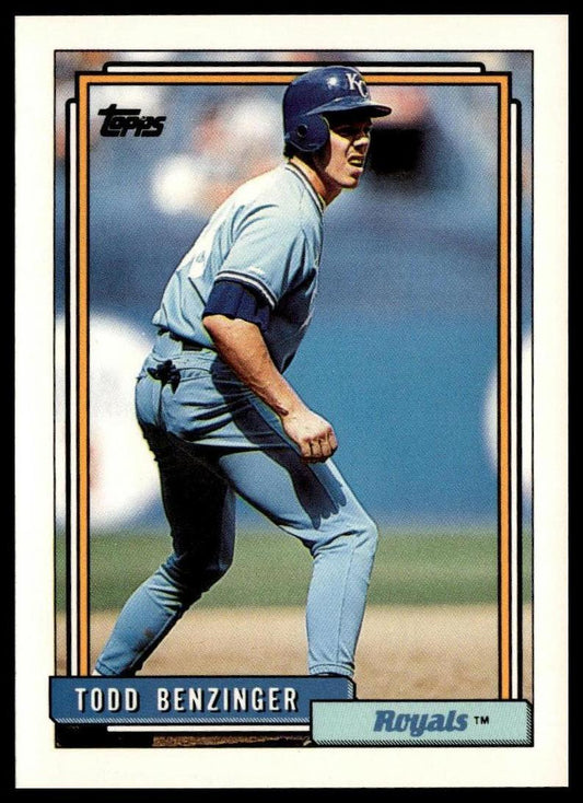 1992 Topps #506 Todd Benzinger