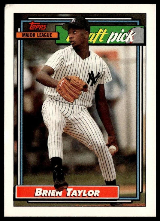 1992 Topps #6 Brien Taylor