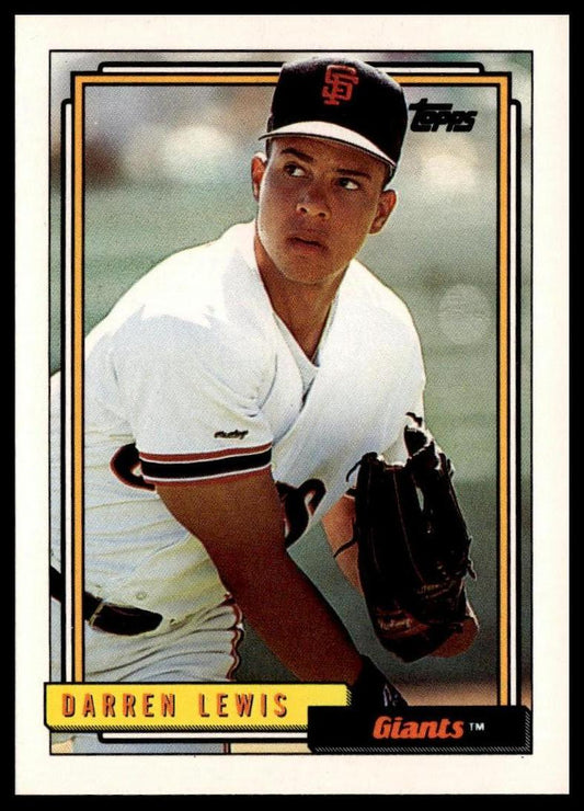 1992 Topps #743 Darren Lewis