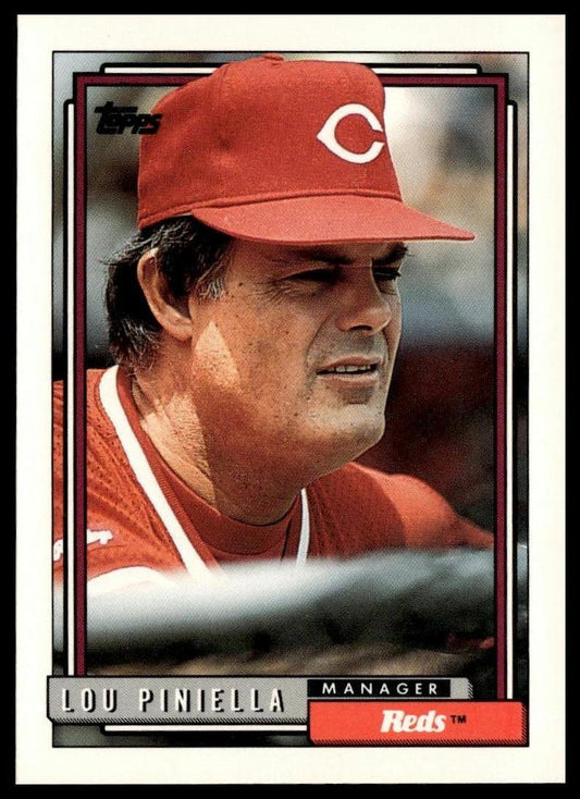 1992 Topps #321 Lou Piniella