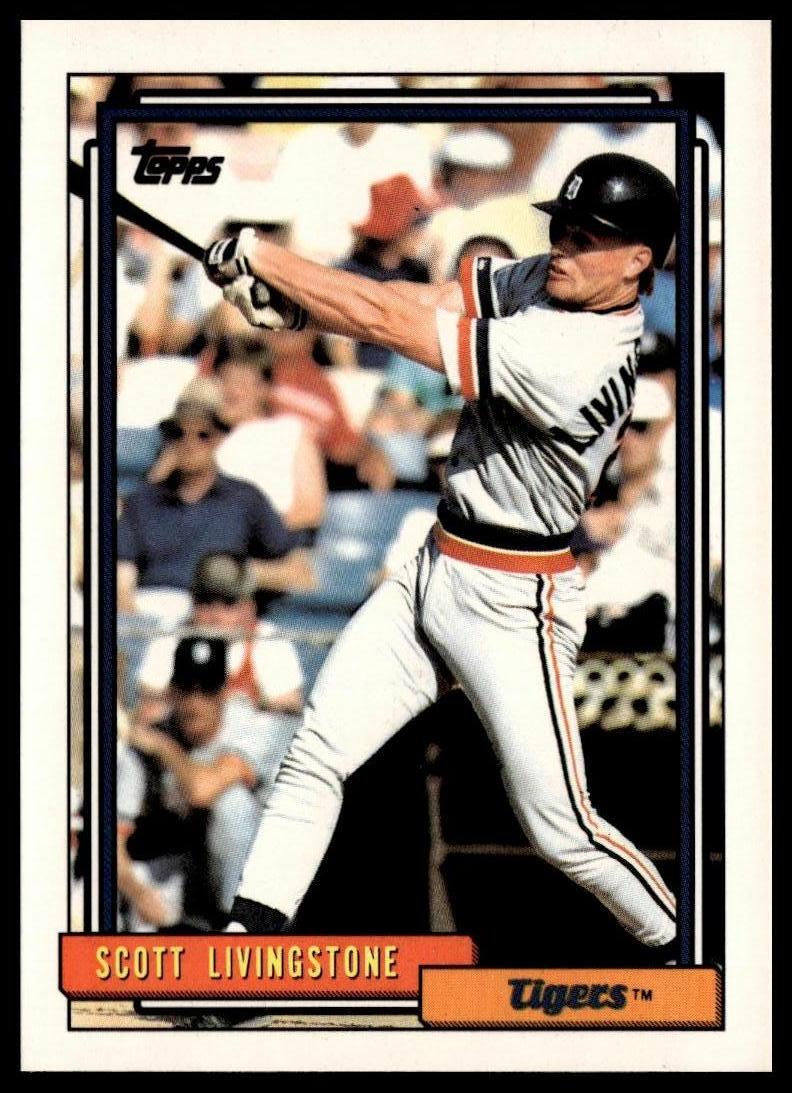 1992 Topps #685 Scott Livingstone