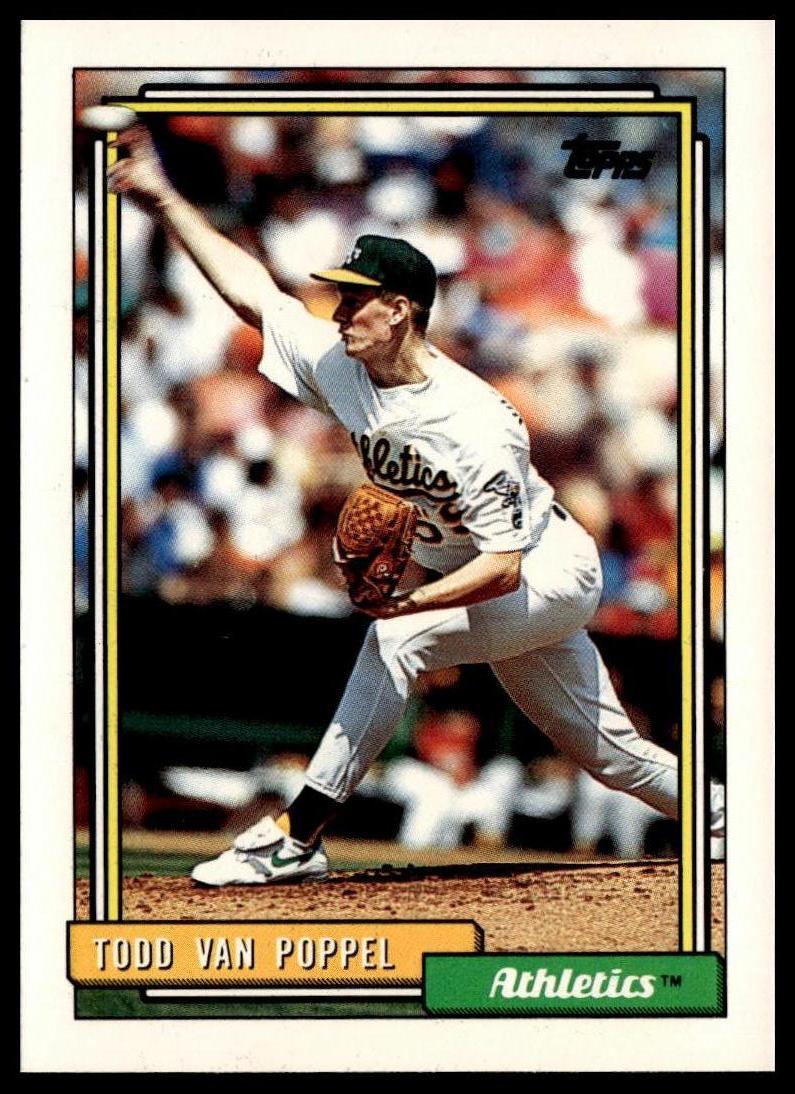 1992 Topps #142 Todd Van Poppel