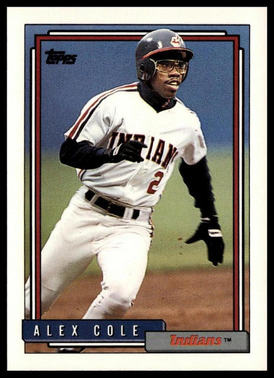 1992 Topps #170 Alex Cole