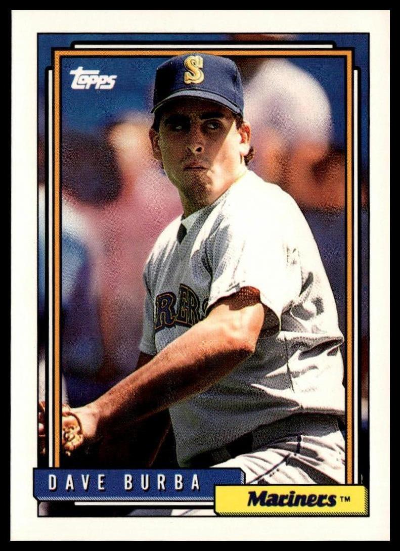 1992 Topps #728 Dave Burba