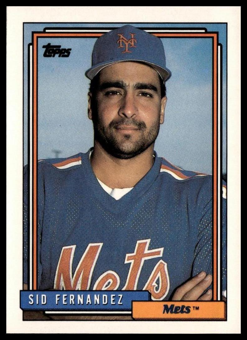 1992 Topps #382 Sid Fernandez