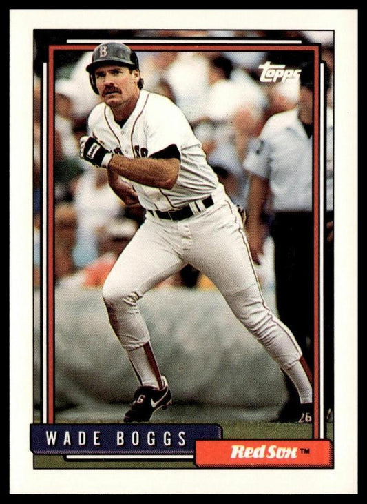 1992 Topps #10 Wade Boggs