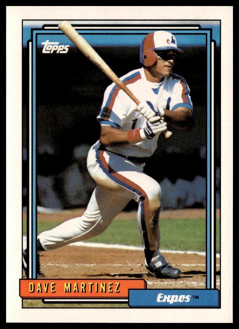 1992 Topps #309 Dave Martinez