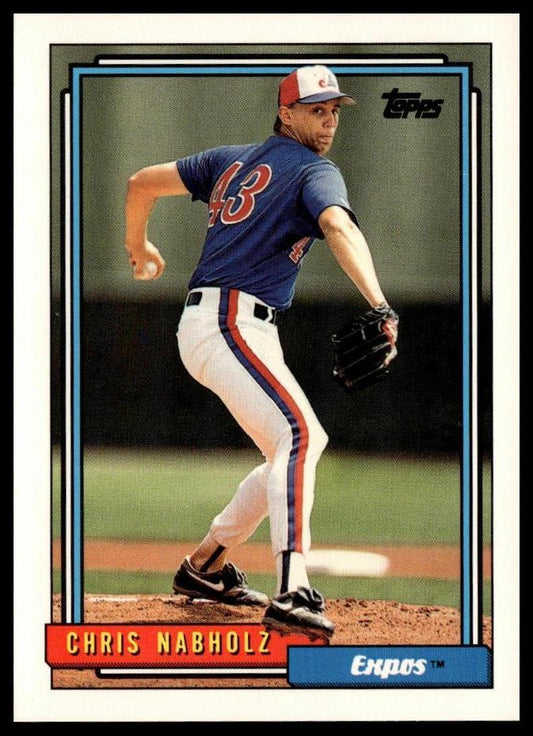 1992 Topps #32 Chris Nabholz