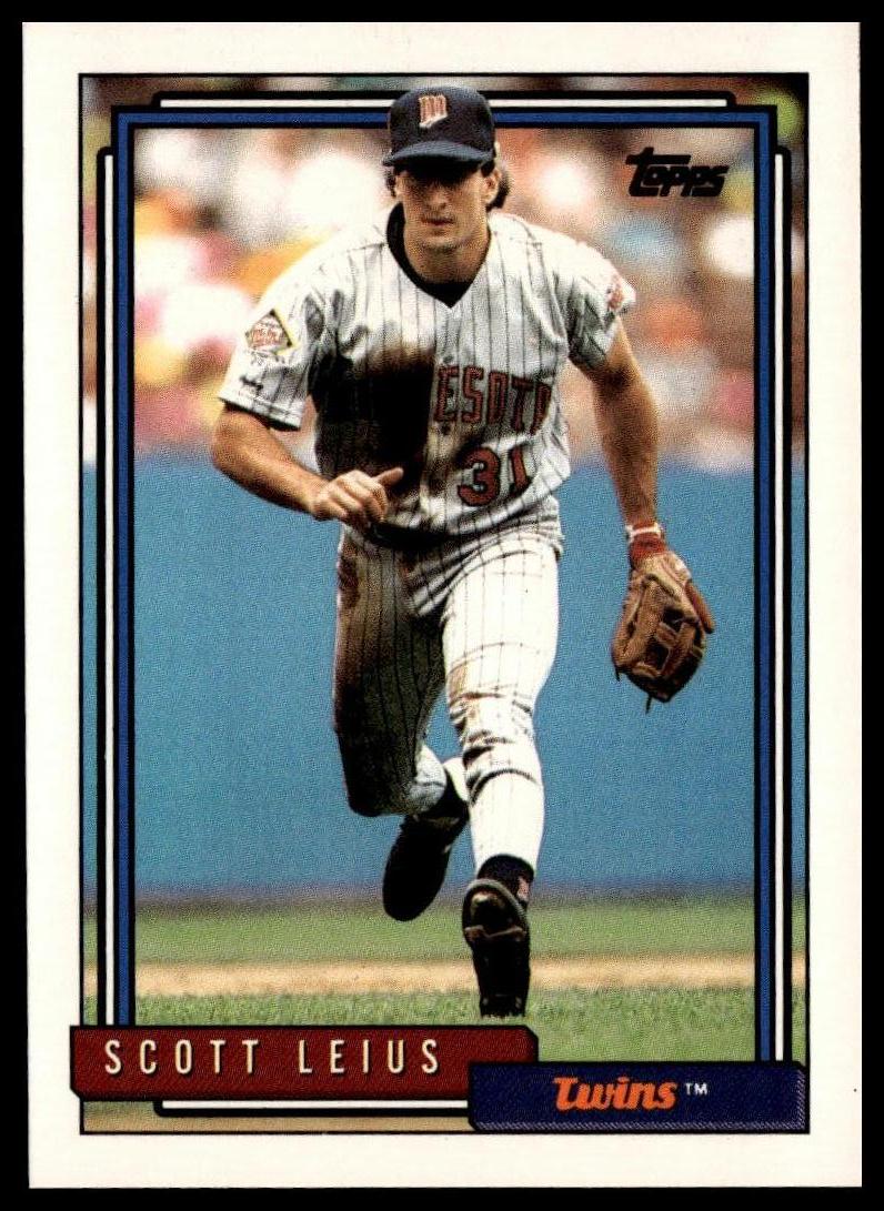 1992 Topps #74 Scott Leius