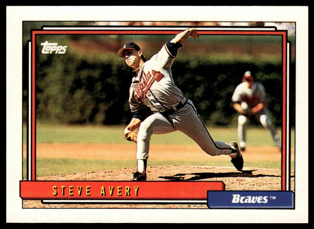 1992 Topps #574 Steve Avery
