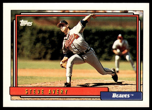 1992 Topps #574 Steve Avery