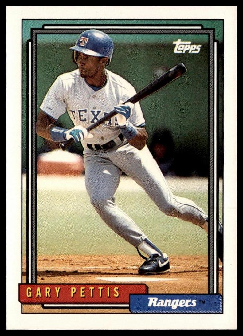 1992 Topps #756 Gary Pettis