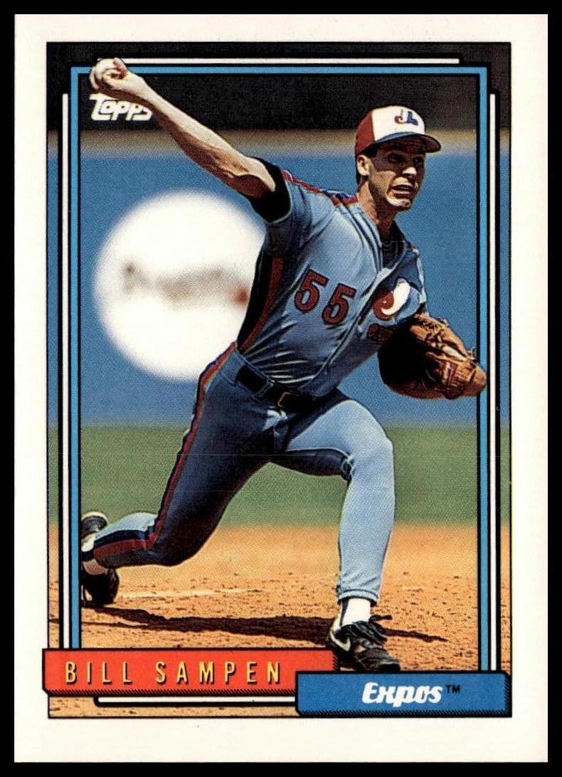 1992 Topps #566 Bill Sampen