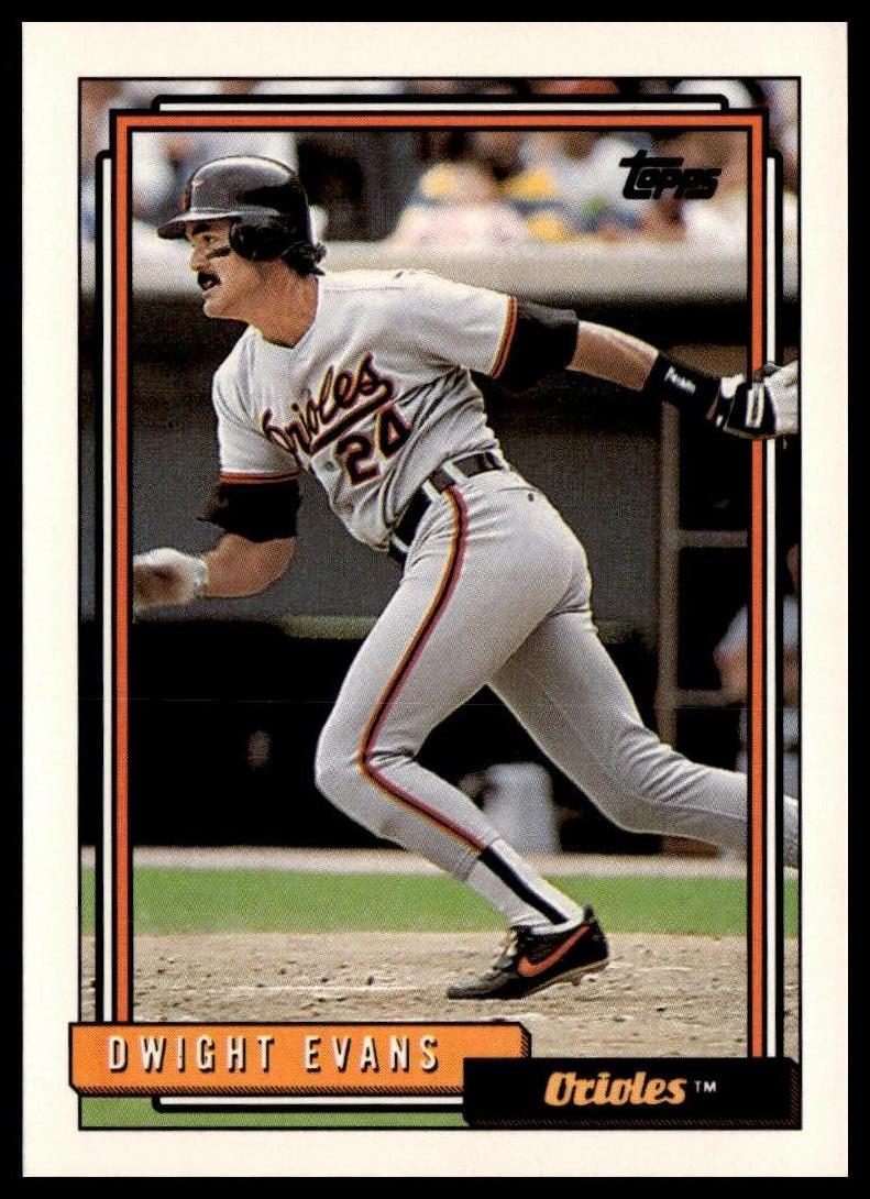 1992 Topps #705 Dwight Evans