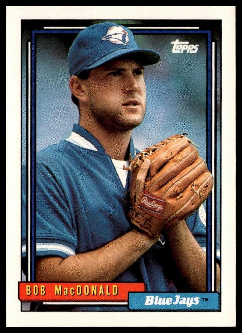 1992 Topps #87 Bob MacDonald