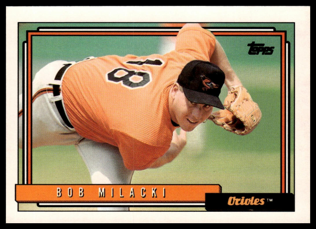 1992 Topps #408 Bob Milacki