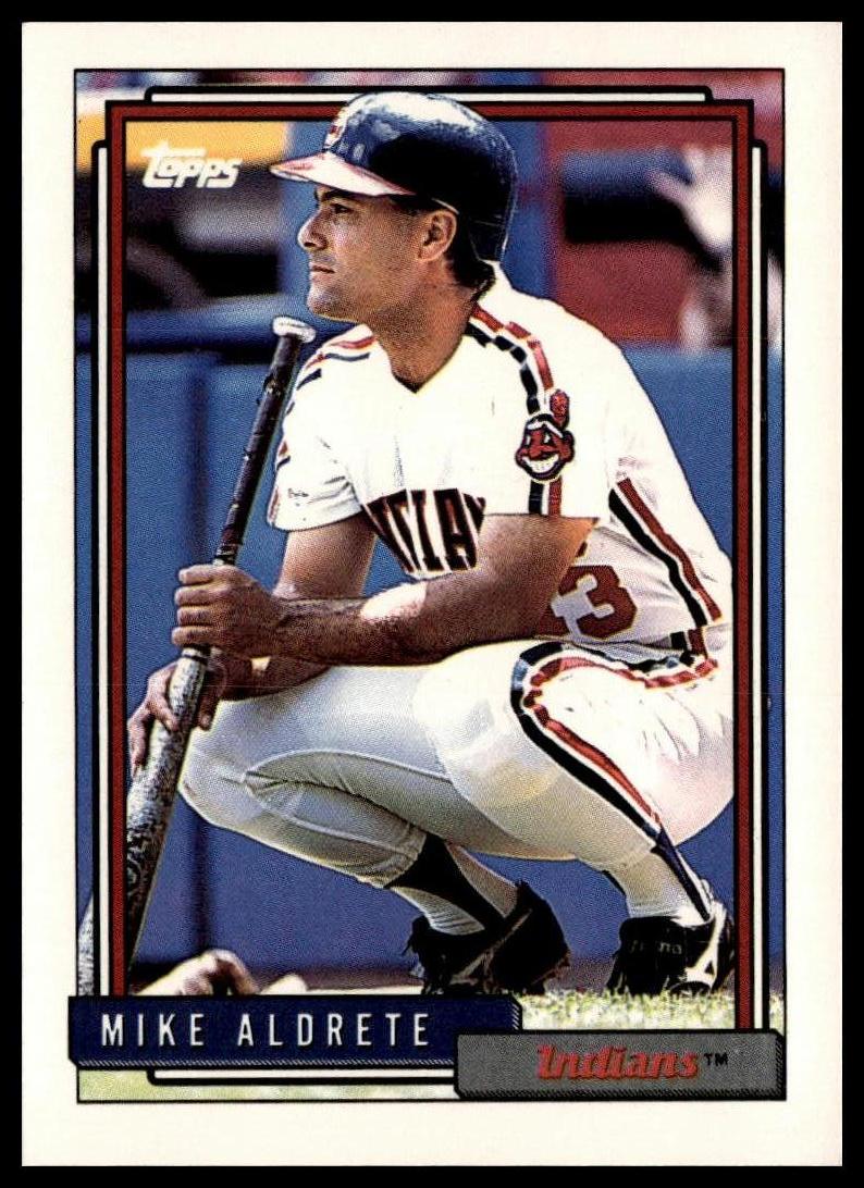 1992 Topps #256 Mike Aldrete