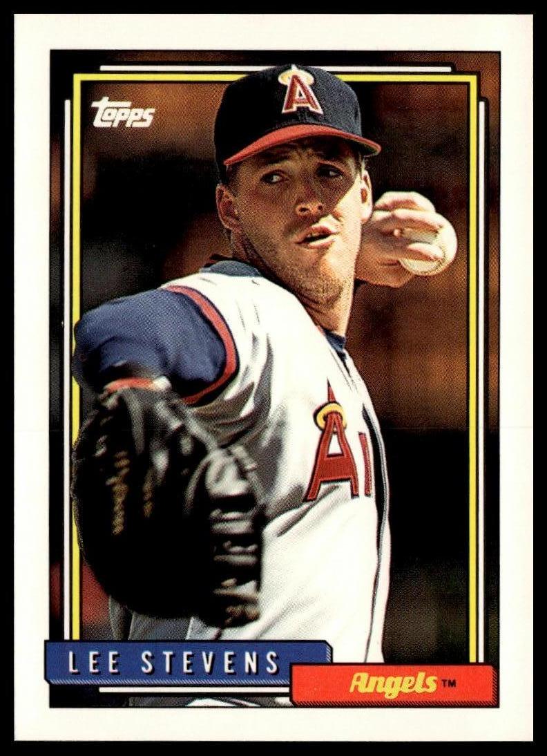 1992 Topps #702 Lee Stevens