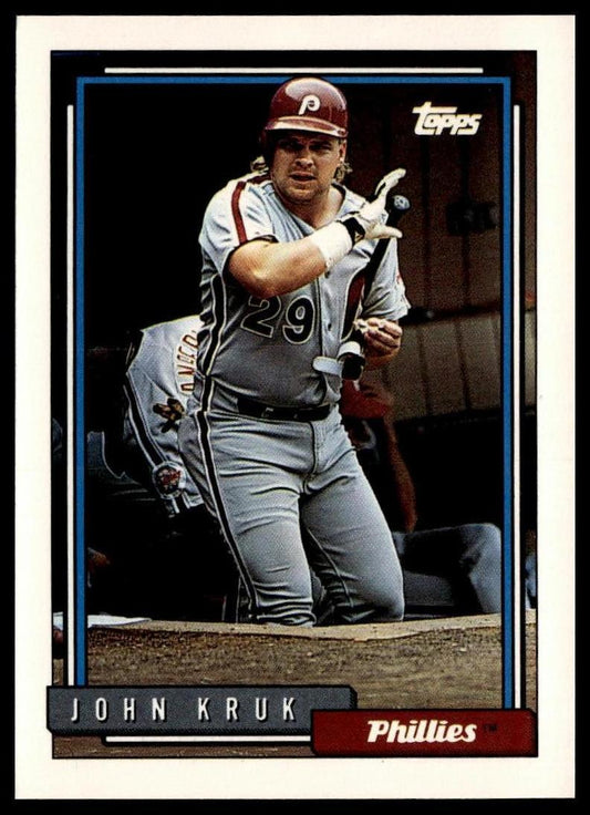 1992 Topps #30 John Kruk