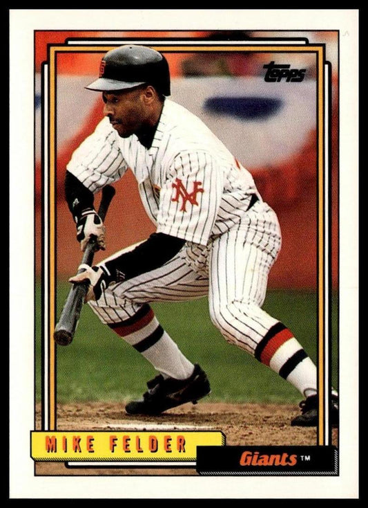 1992 Topps #697 Mike Felder